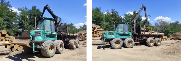 Forwarder TimberJack